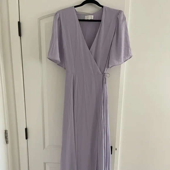 Wayf purple maxi dress - Picture 3 of 3